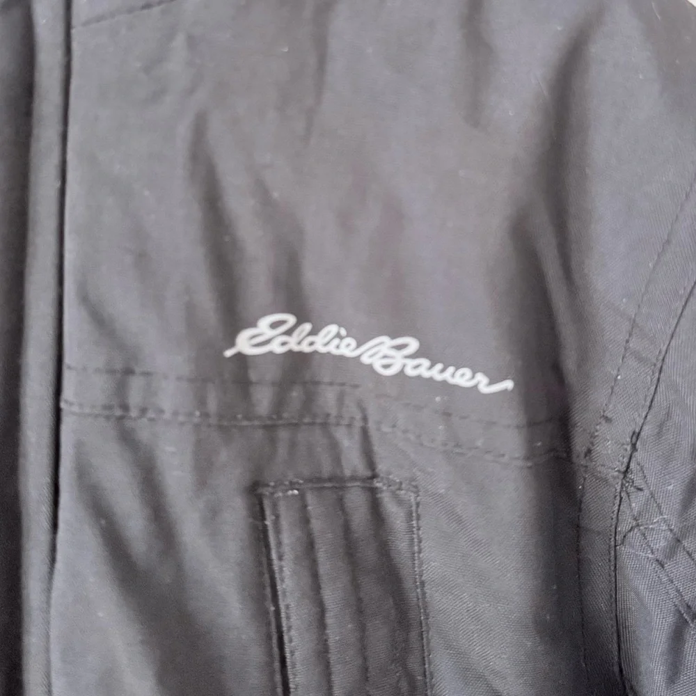 Eddie Bauer Superior Down Parka with Fur Trim Hood in Black - Picture 11 of 16